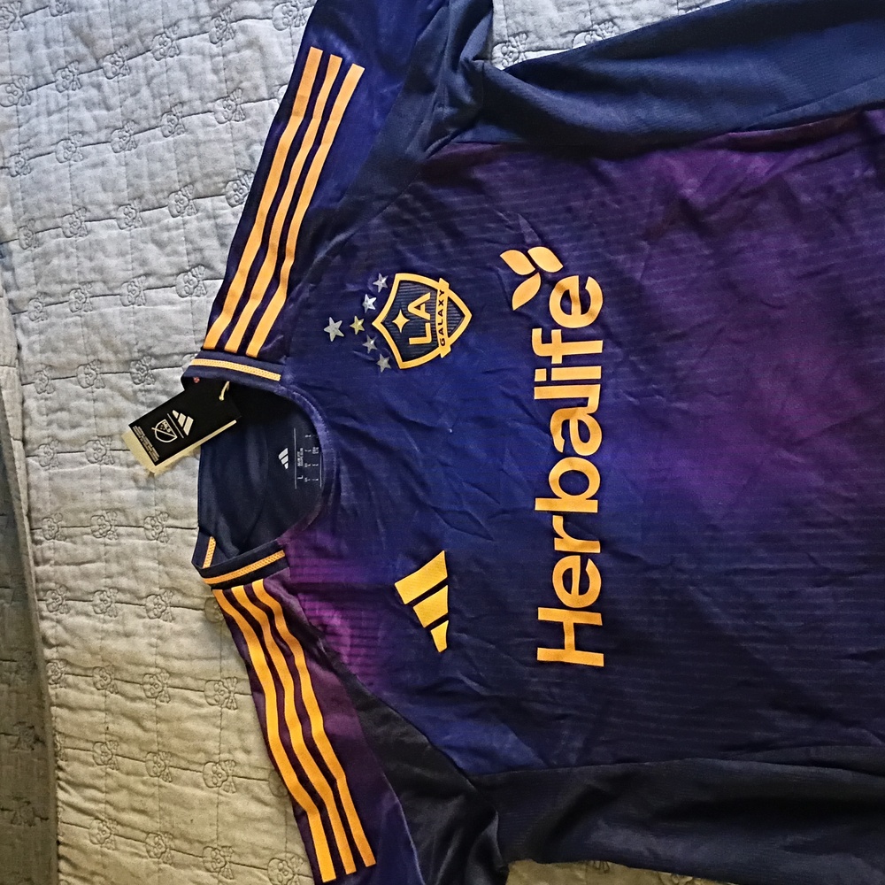 LA Galaxy Purple and Gold Jersey